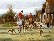 unknow artist Classical hunting fox, Equestrian and Beautiful Horses, 236. USA oil painting artist